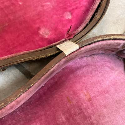 Vintage 1957 Gibson Les Paul 4 Latch Brown Case Pink Lining image 9
