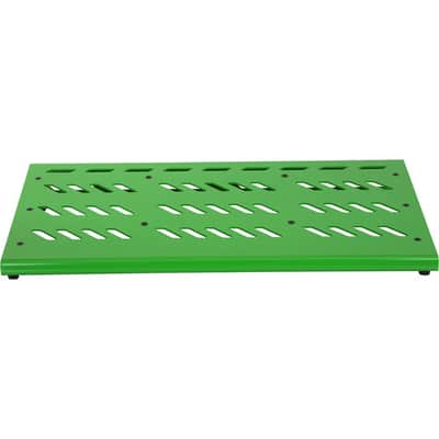 Gator Screamer Green Extra Large aluminum pedal board w/ carry bag and bottom mounting power supply bracket. Power supply not included. GPB-XBAK-GR image 3