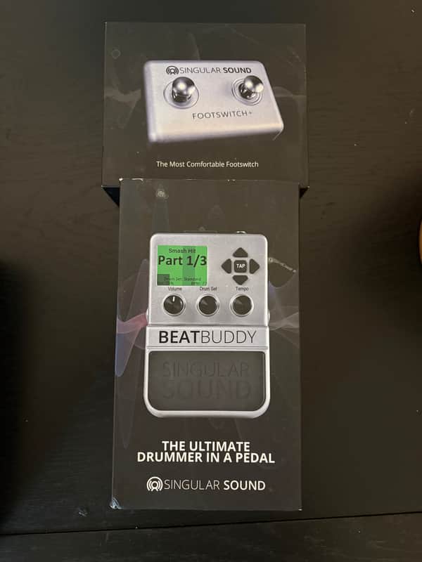 Singular Sound BeatBuddy with Footswitch 2010s - Silver image 1