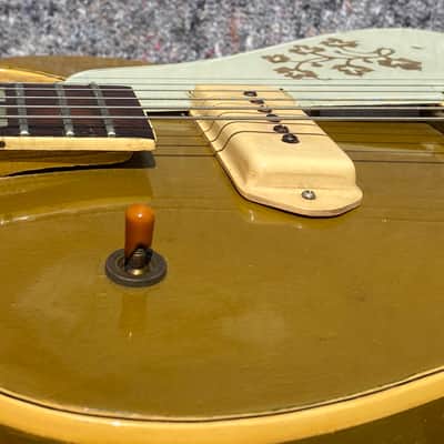 Gibson ES-295 1954 - Gold Finish & Gold Part image 19
