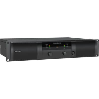 Behringer NX6000 2-Channel 6000W Amplifier with SmartSense Impedance Compensation image 1