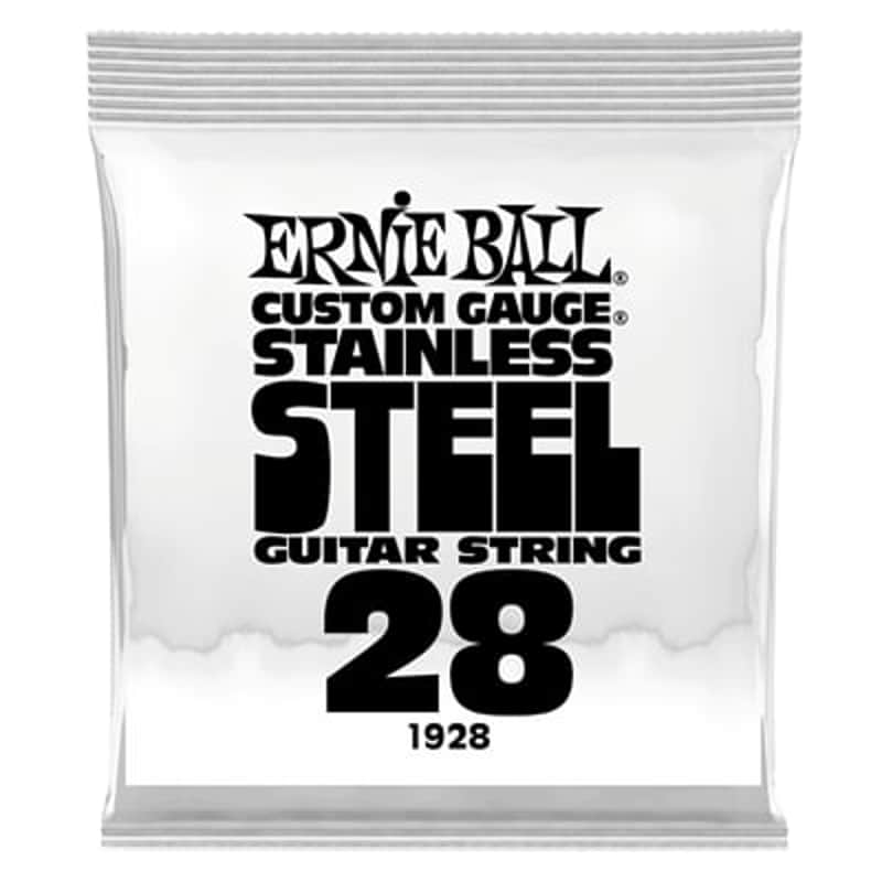 Ernie Ball Ernie Ball .028 Stainless Steel Round Wound Stainle...
