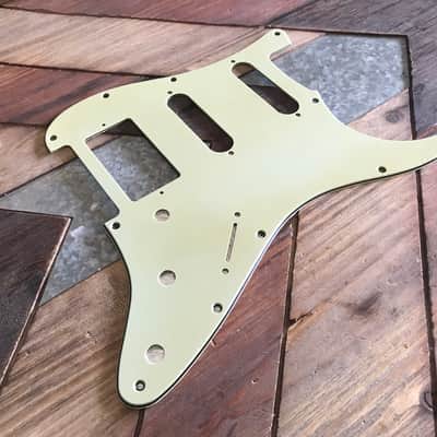 Real Life Relics Mint Green Stratocaster® Pickguard 3 Ply 11 Hole HSS   [PGG4] image 1