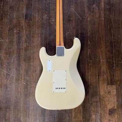 2002 Fender ST-54 95LS 1954 Reissue Stratocaster Eric Clapton Specs Vintage White V Neck prof MIJ image 3