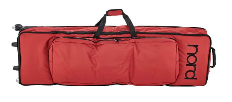Nord GB88 88-Key Keyboard Soft Case with Wheels for Stage 3/4 2020s - Red image 1