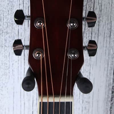 Oscar Schmidt OF2SM Acoustic Guitar Spalted Maple Top Natural High Gloss Finish image 10