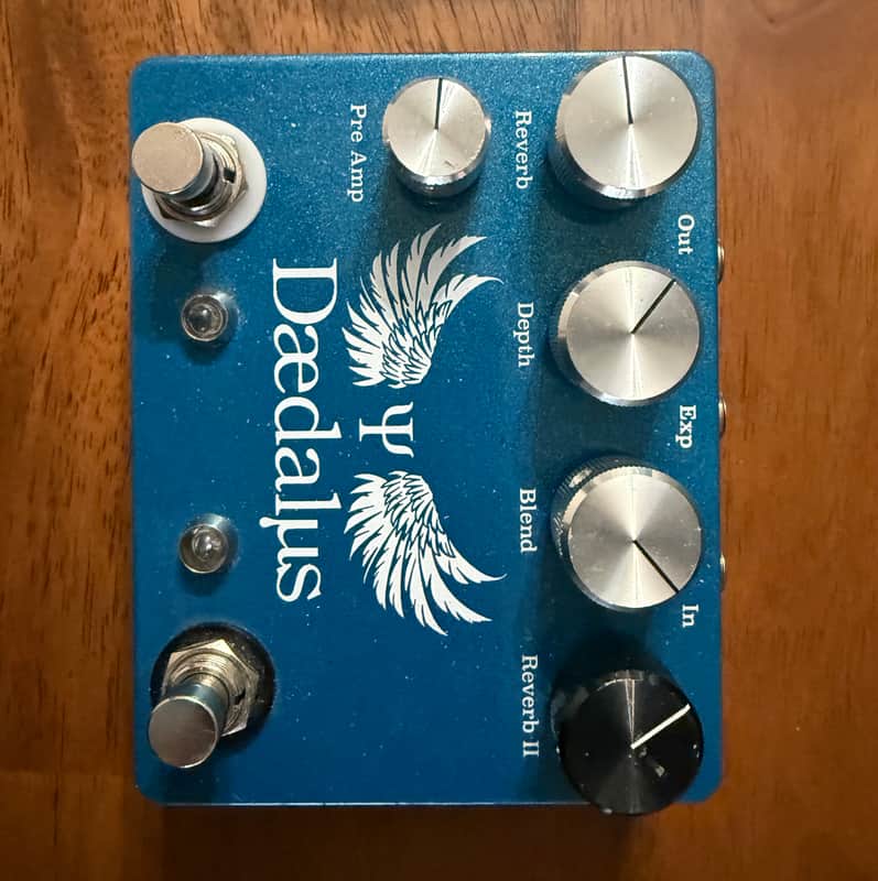 Coppersound Pedals Daedalus Dual Reverb with Expression 2016 - Present - Blue image 1