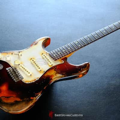 Fender Stratocaster 60th Anniversary Orange Heavy Aged Relic image 8