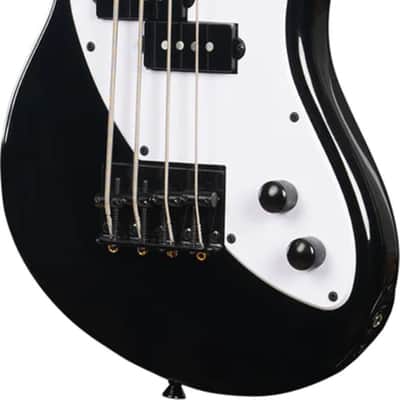 Kala Solid Body 4-String Electric U-BASS, Laurel Fingerboard, Jet Black image 2