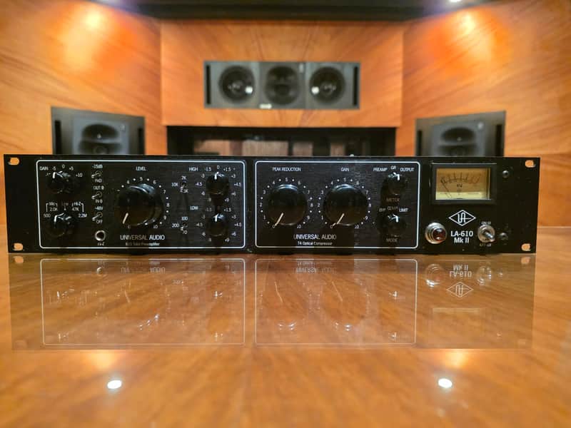 Universal Audio LA-610 MkII Tube Channel Strip 2008 - Present - Black