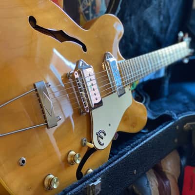 Epiphone 2004 Casino Electric Guitar Gloss Natural Finish Peerless Factory Korea w/ OHSC image 17