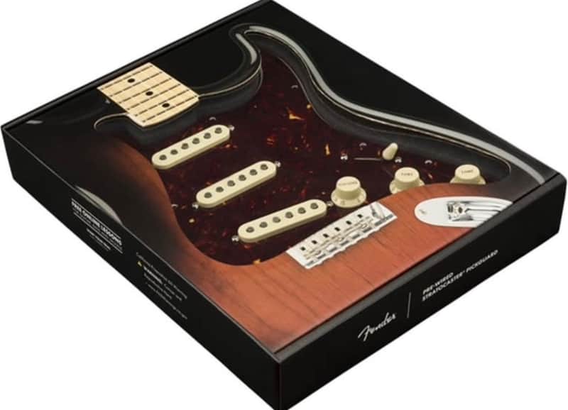 Fender 099-2342-500 Custom Shop Texas Special 11-Hole Stratocaster Pickguard 4-Ply Pre-Wired 2010s Tortoise Shell image 1