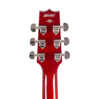 2017 Heritage Standard H-535 Semi-Hollow Electric Guitar, Trans Cherry, AH0XXXX image 9