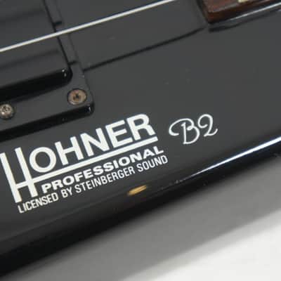 HOHNER B2 Headless Bass Licensed by STEINBERGER Black Made In Japan image 21