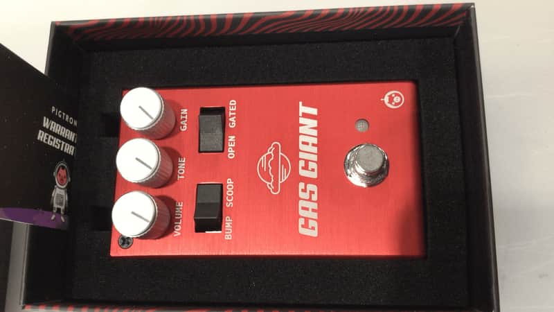 Pigtronix Gas Giant Analog Jumbo Fuzz Guitar Pedal image 1
