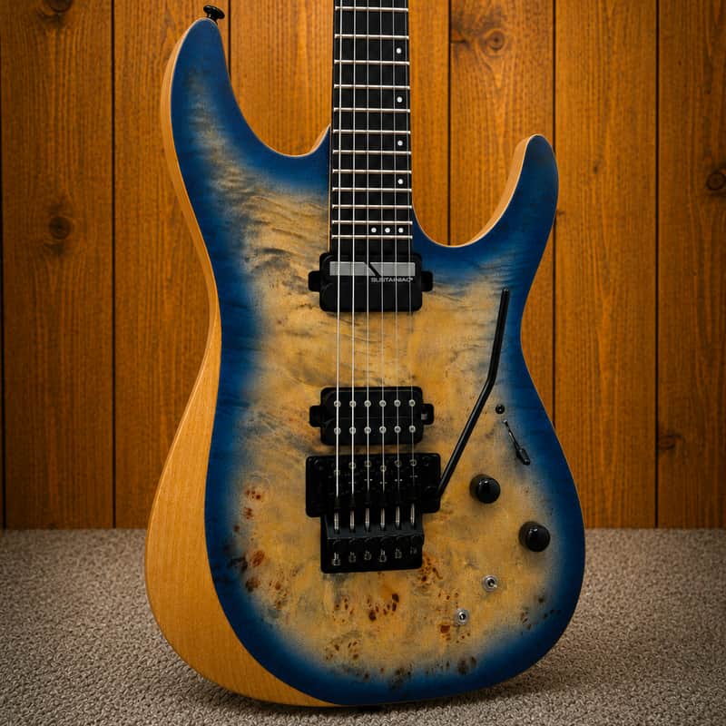 Schecter Reaper-6 FR S Sustainiac 2019 - Present - Satin Sky Burst image 1