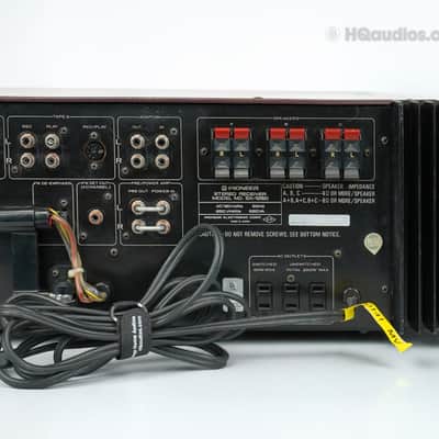 Pioneer SX-1250 160W Vintage Receiver - Recapped-Custom Red Face 1-Year Warranty image 12