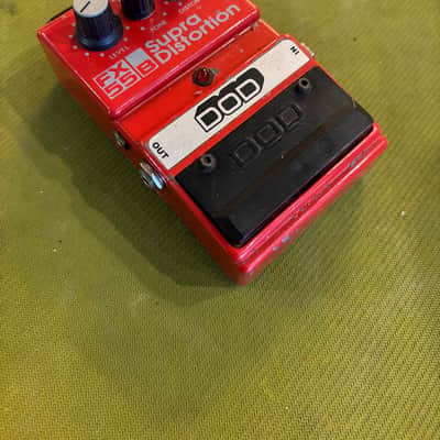 DOD Supra Distortion FX55-B 1986 - 1998 - Red image 1