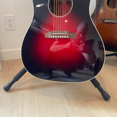 Gibson Slash Signature J-45 2023 - Vermillion Burst image 3