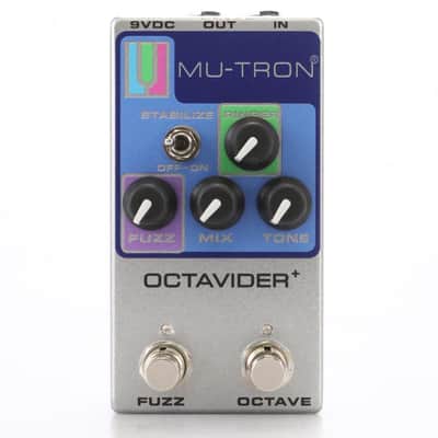 Mu-Tron Octavider+ Analog Octave Fuzz Guitar Effects Pedal #48013 image 2