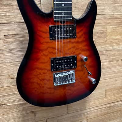 Brian Moore i8 i2000 Series Hardtail Electric Guitar 2000's - Vintage Sunburst 6lbs 7oz w/hard case image 3