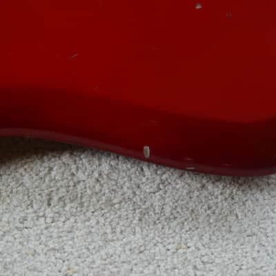 Teisco ET 312 Sharkfin c. 1965 - Red image 7