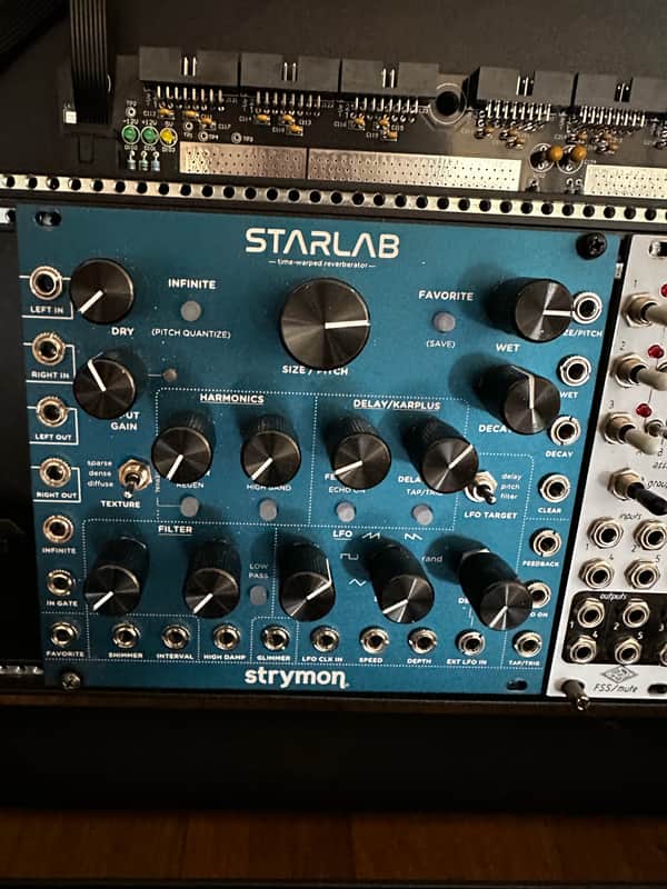 Strymon StarLab Time-Warped Reverberator 2021 - Blue image 1