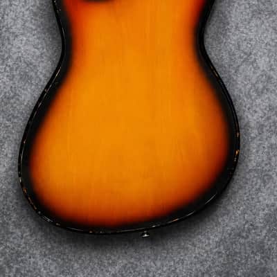 Vintage 1960s Teisco Del Rey MIJ Offset – Single Pickup, Original, Clean Player image 2