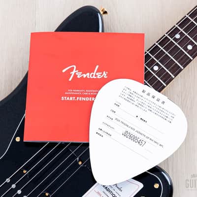 2026 Fender Limted Edition Traditional II 60s Jazzmaster Black Pearl + Headstock w/ Gold Hardware, Japan MIJ image 16