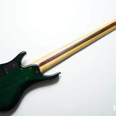 ROSCOE LG3006 Quilt Maple Top / Mahogany Back - Emerald Green image 8