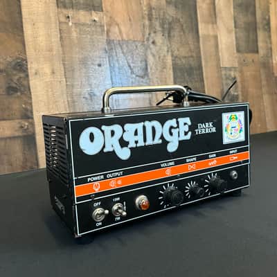 Orange Dark Terror DA15H Tube Amplifier 2018 - black image 3