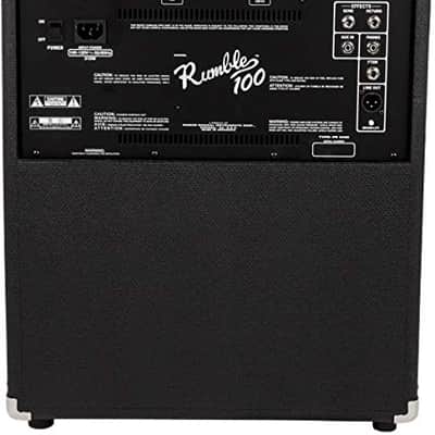 Fender Rumble 100 V3 Bass Combo Amplifier image 2