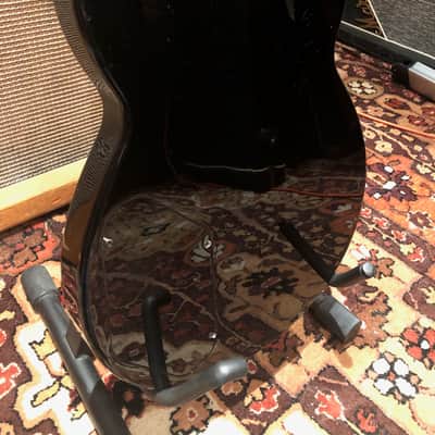 Vintage 1980s Yamaha SG200 SG Black Rosewood Set Neck Electric Guitar image 14