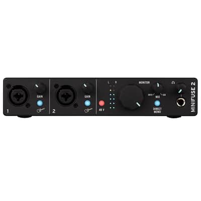 Arturia MiniFuse 2 USB-C Audio Interface - Black image 1