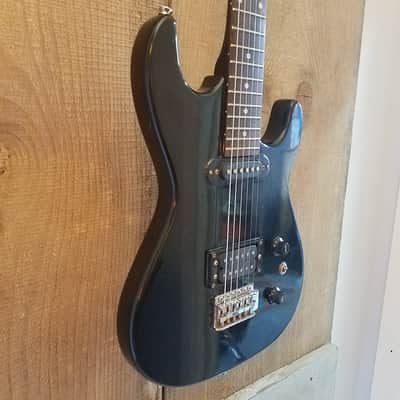 Rok-Axe Black Solid Body Electric Guitar Full Scale image 4