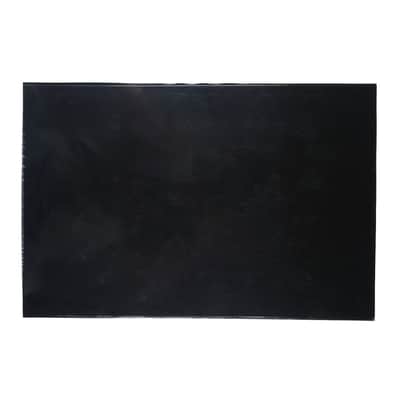 Brio Pickguard Blanks 12" x 17" 1 Ply Black Gloss image 2
