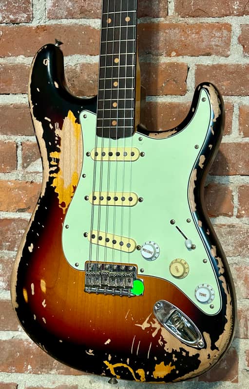 New Fender Mike McCready Signature Stratocaster - 3-Color Sunburst Relic, Support Small Business and Shop Here! image 1
