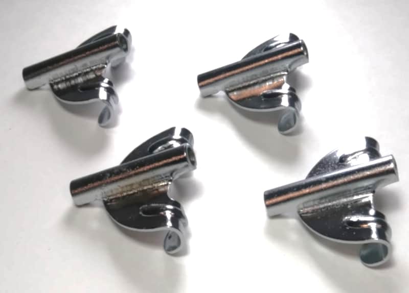Unbranded Lot of Four Bass Drum Claws image 1