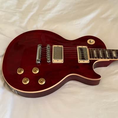 2011 Gibson Les Paul Standard - Wine Red - Free Pro Setup image 2