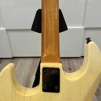 Gibson WRC (Wayne Charvel) Showcase 1988 - Made in USA - Relic'd Vintage White - Rare image 8