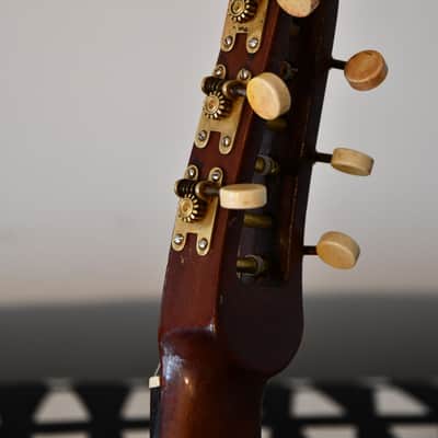✴️ Video Included – Restored 1920s Klingwunder Antique Pre-war German Guitar Lute – Flame Maple, Great Condition and Wonderful Sound image 9