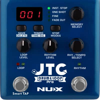 NUX JTC Pro Drum Machine/Looper Effects Pedal image 1