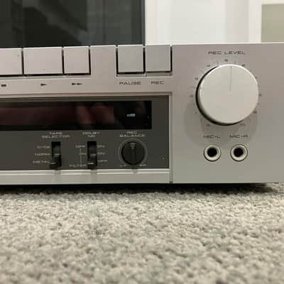 đ”Vintage Akai CSâF110 Silver-Face Stereo Cassette Deck â Retro âą Collectorâs Piece image 6