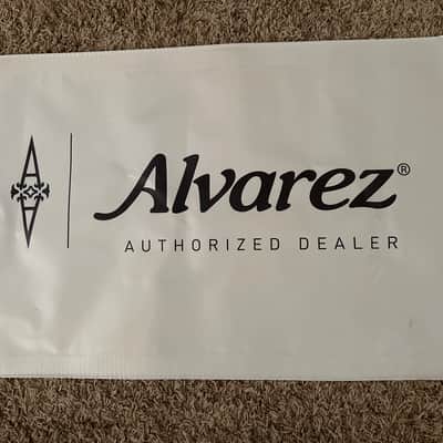 Alvarez Dealer Banner 2000’s - white image 2