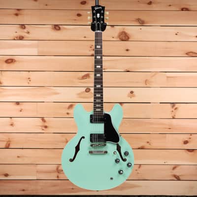 Gibson PSL 1964 ES-335 Ultra Light Aged - Kerry Green Two Tone-130633 image 4