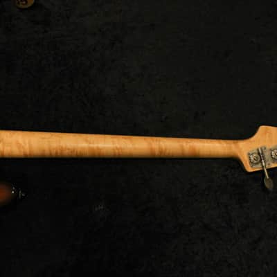 Smoking Warmoth Fretless Jazz Bass w Sweet Fender HSC image 4
