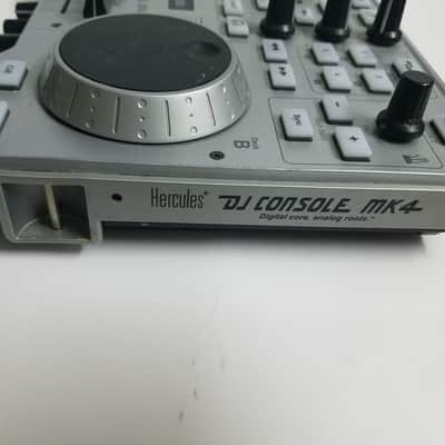 Hercules DJ Console MK4 Mark 4 Silver USB Powered Interface Built in Audio imagen 5