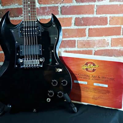 Gibson Custom Shop Judas Priest Flying V & SG 2005 Sparkling Burgandy & Ebony #22 of 30 image 15