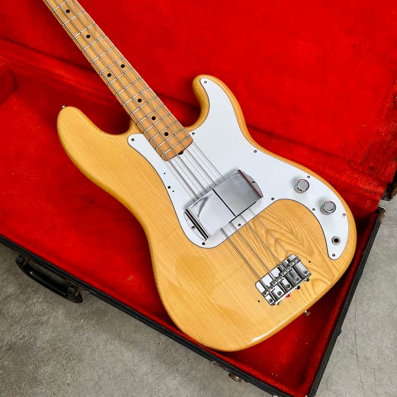 Yamaha Pulser Bass 400 c 1970's Natural PB-400 precision p