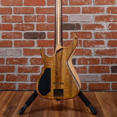 Carillion Guitars 7-String 10th Anniversary Polaris #3 of 10 Made Figured Myrtle Back&Top Satin Natural 2019 w/OHSC (Owned by Gary Holt) image 7